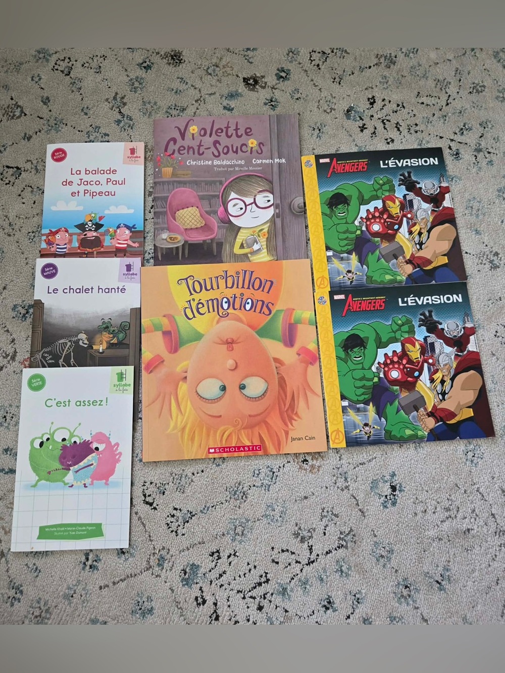 Tourbillon d'émotions - Kids Picture Book (Yellow)